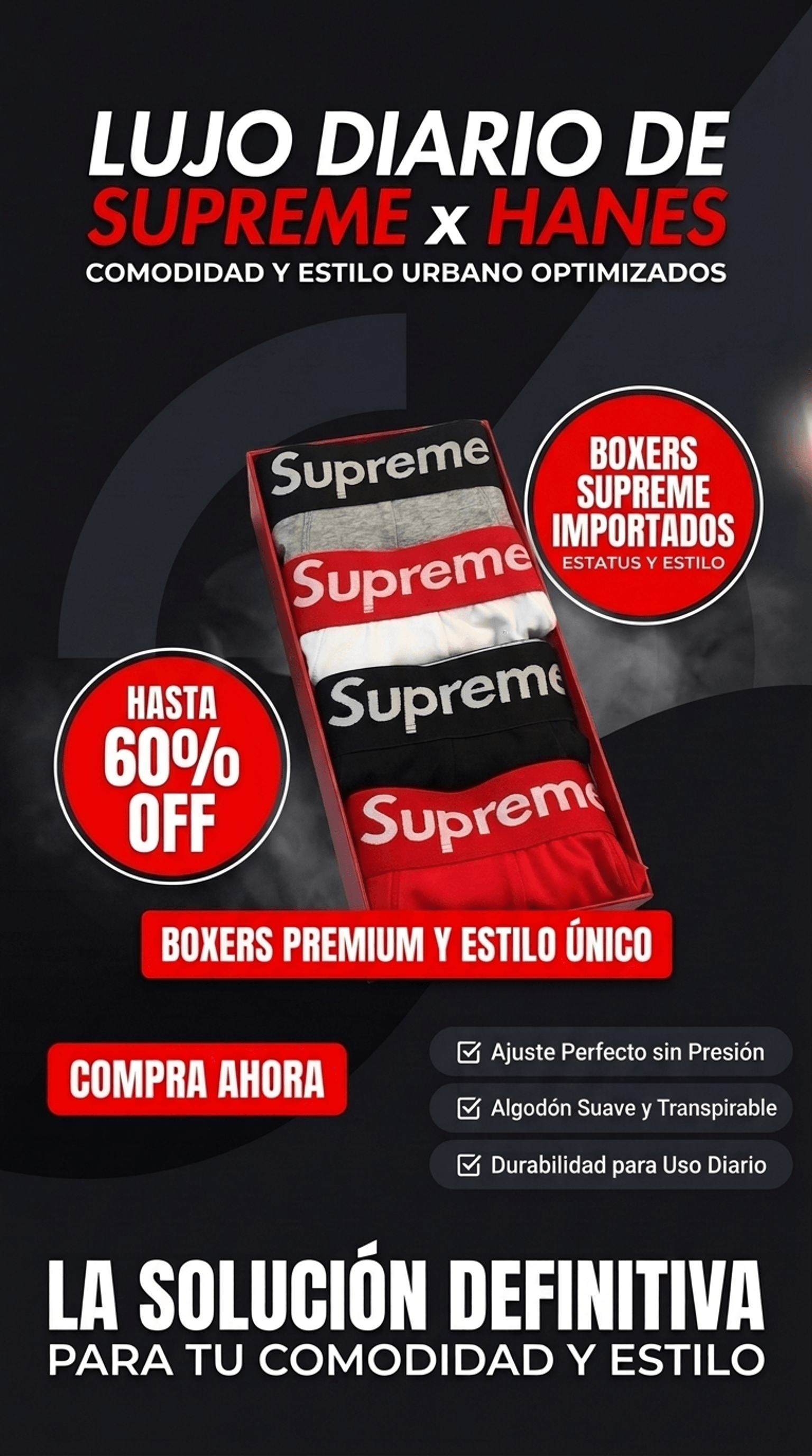 Boxers importados supreme